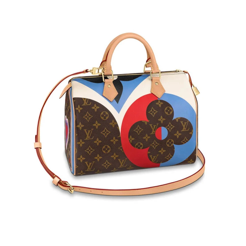 Strap dro Louis Vuitton Game On Speedy Bandoulière 30