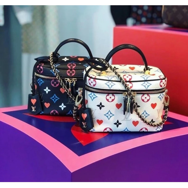 Replica bags Chain Dro Louis Vuitton Game On Vanity PM Black
