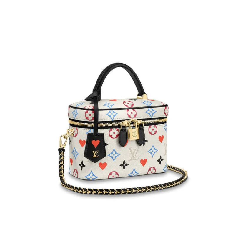 Key bell Louis Vuitton Game On Vanity PM White