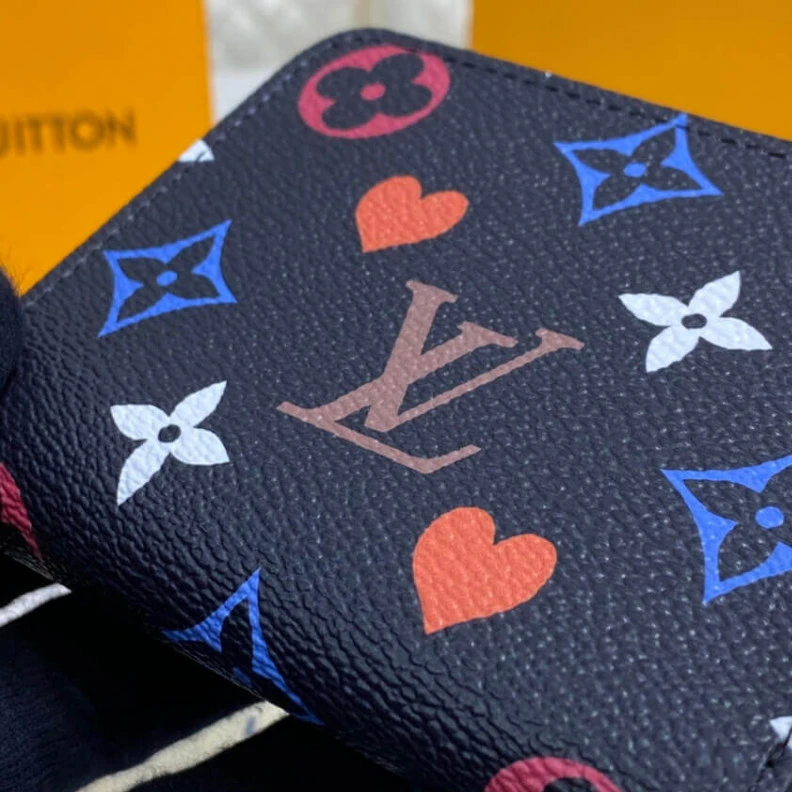 Replica bags lv Zip closu Louis Vuitton Game On Zippy Coin Purse