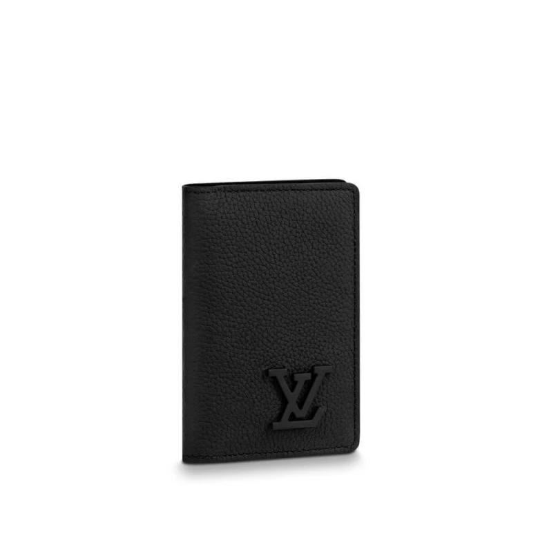 Outside f Louis Vuitton Grained Calf Leather Pocket Organizer