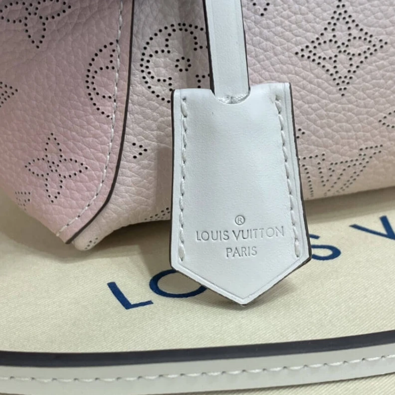 Replica bags Strap: Re Louis Vuitton Hina PM Gradient Pink Mahina Leather