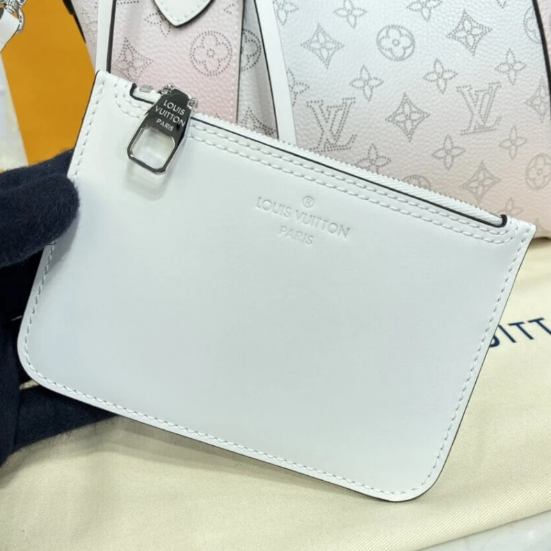 Replica bags Strap: Re Louis Vuitton Hina PM Gradient Pink Mahina Leather