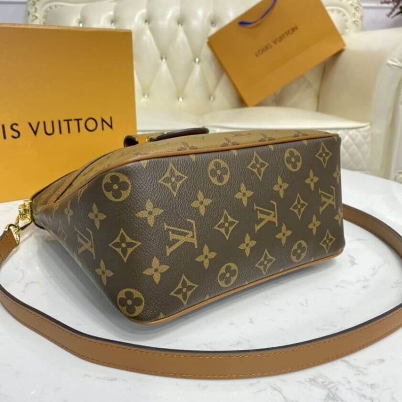 Replica bags Textile l LV Hobo Dauphine PM