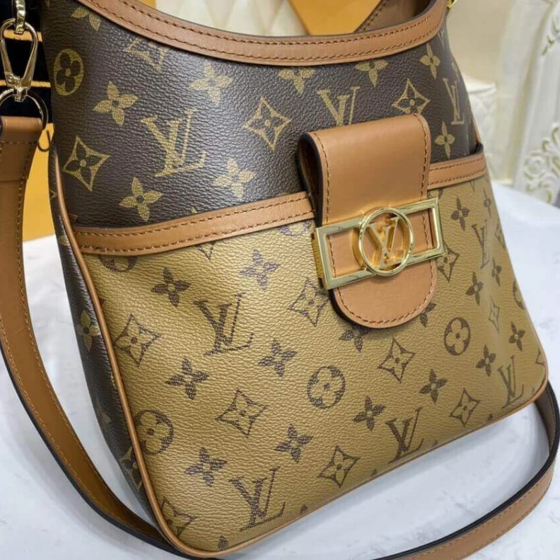 Replica bags Textile l LV Hobo Dauphine PM