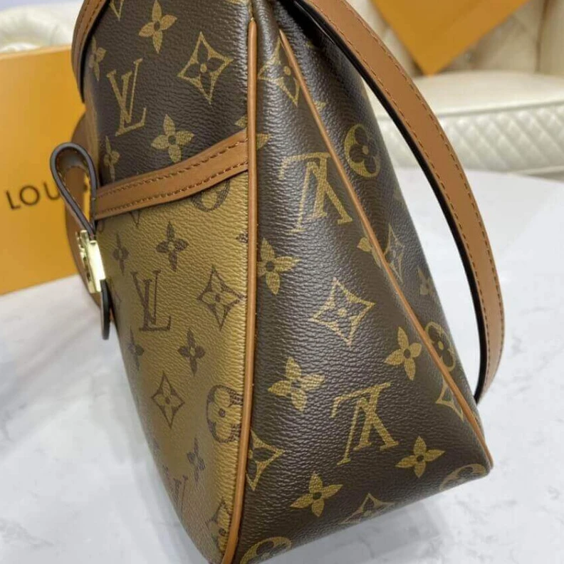 Replica bags Textile l LV Hobo Dauphine PM