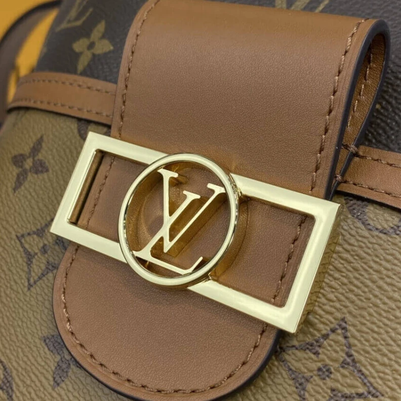 Replica bags Textile l LV Hobo Dauphine PM
