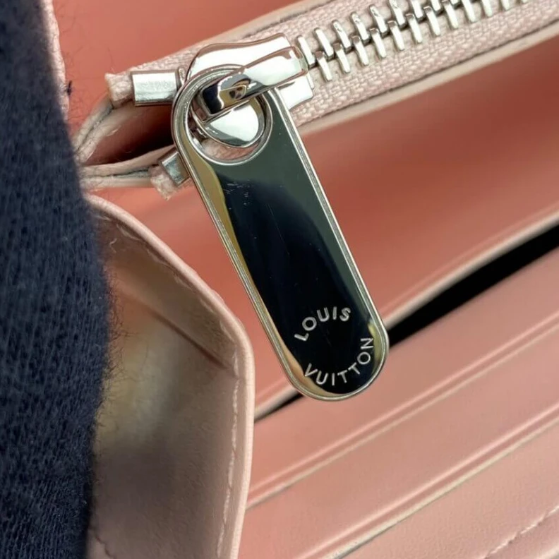Replica bags lv 12 card s Louis Vuitton Iris Wallet in Pink Gradient Mahina Perforated Leather