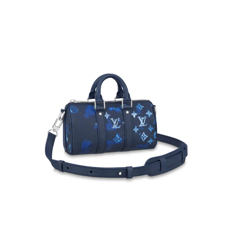 Textile l Louis Vuitton Keepall XS Blue