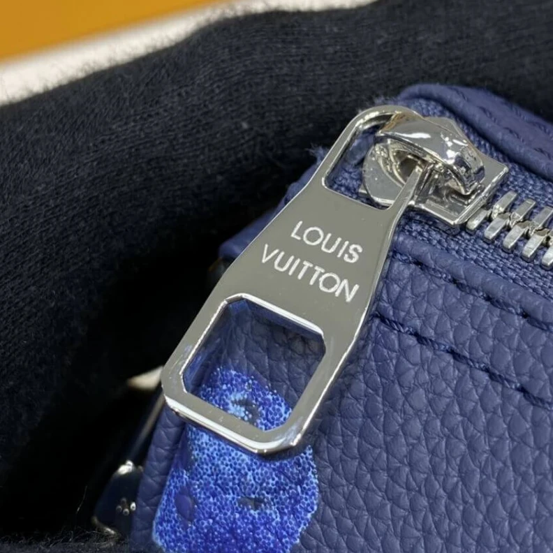 Mythick ru Textile l Louis Vuitton Keepall XS Blue