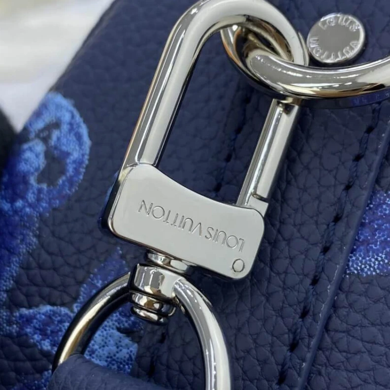 Mythick ru Textile l Louis Vuitton Keepall XS Blue