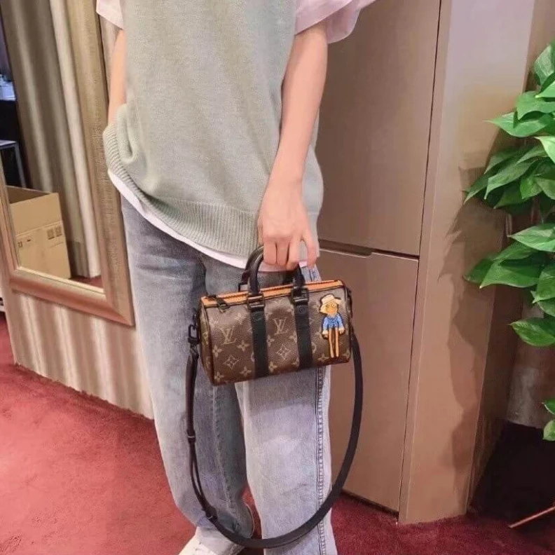 Louis vuitton locations 12 x 21 x Louis Vuitton Keepall XS
