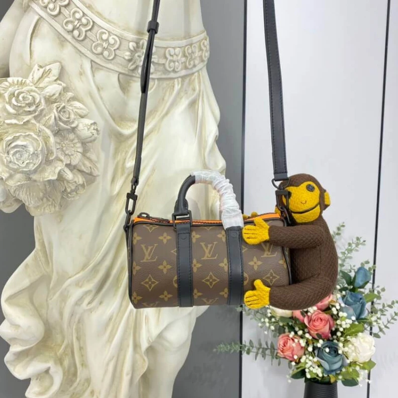 Lv belts replica Strap dro Louis Vuitton Keepall XS