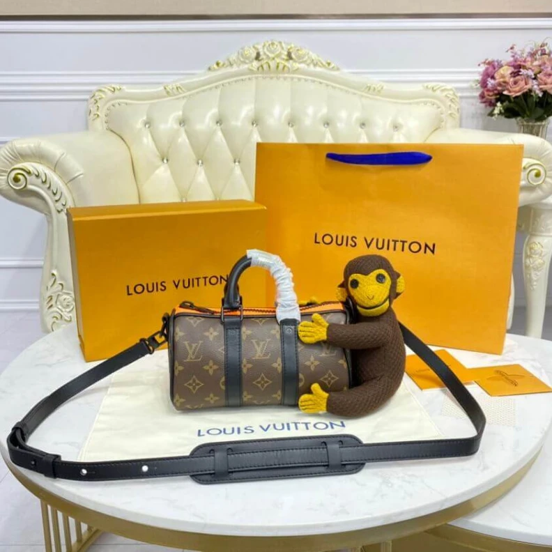Lv belts replica Strap dro Louis Vuitton Keepall XS