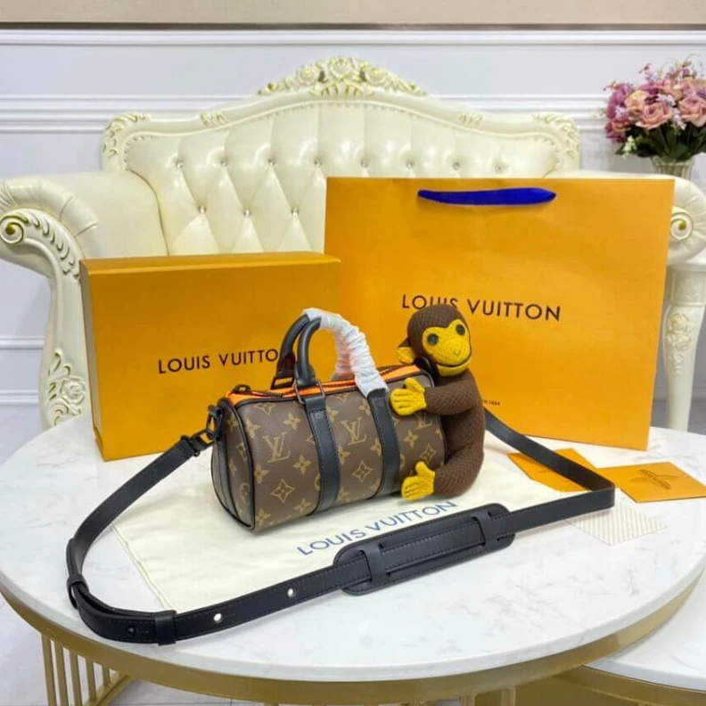 Lv belts replica Strap dro Louis Vuitton Keepall XS