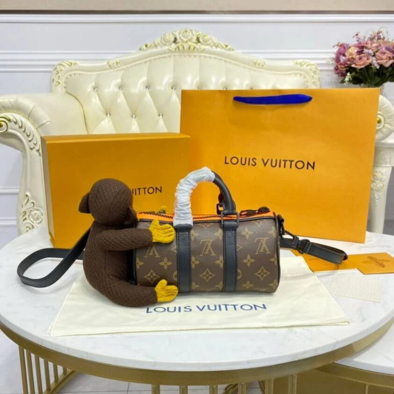 Lv belts replica Strap dro Louis Vuitton Keepall XS