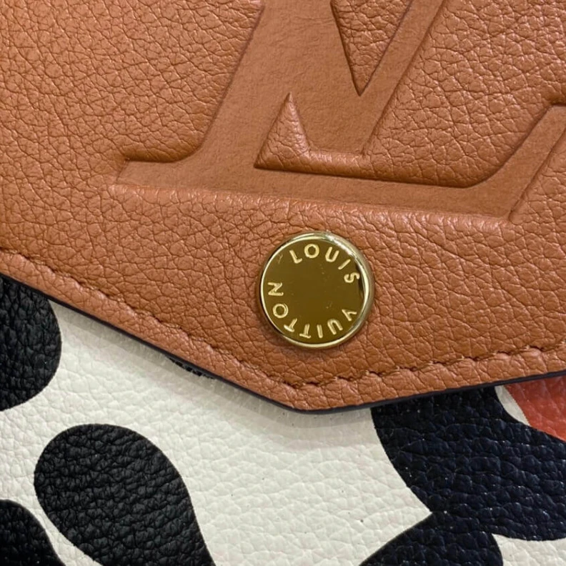 Lv belts replica Goldcolor Louis Vuitton Key Pouch Caramel