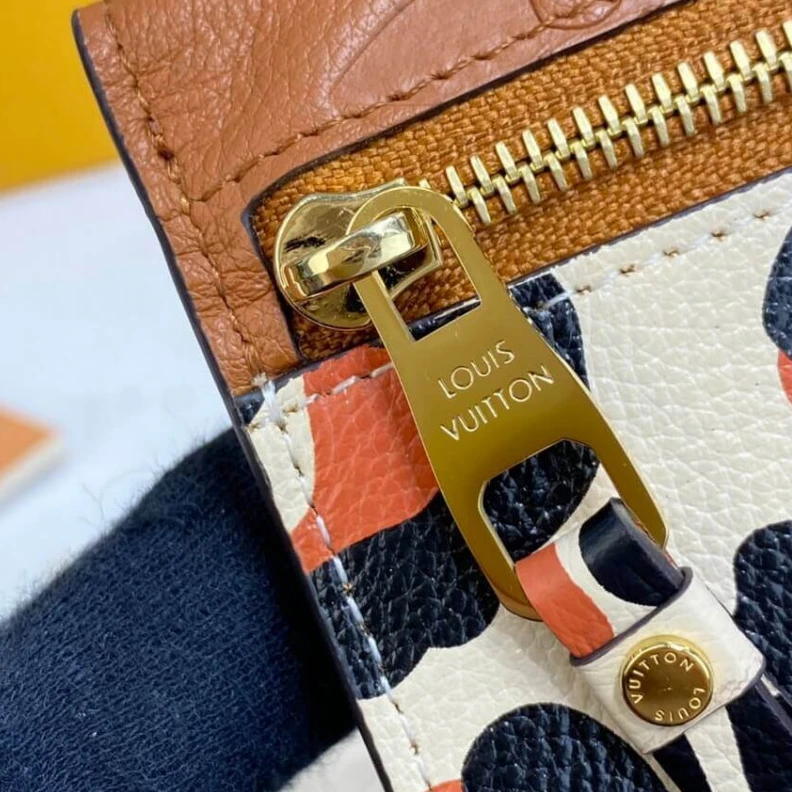 Lv belts replica Goldcolor Louis Vuitton Key Pouch Caramel