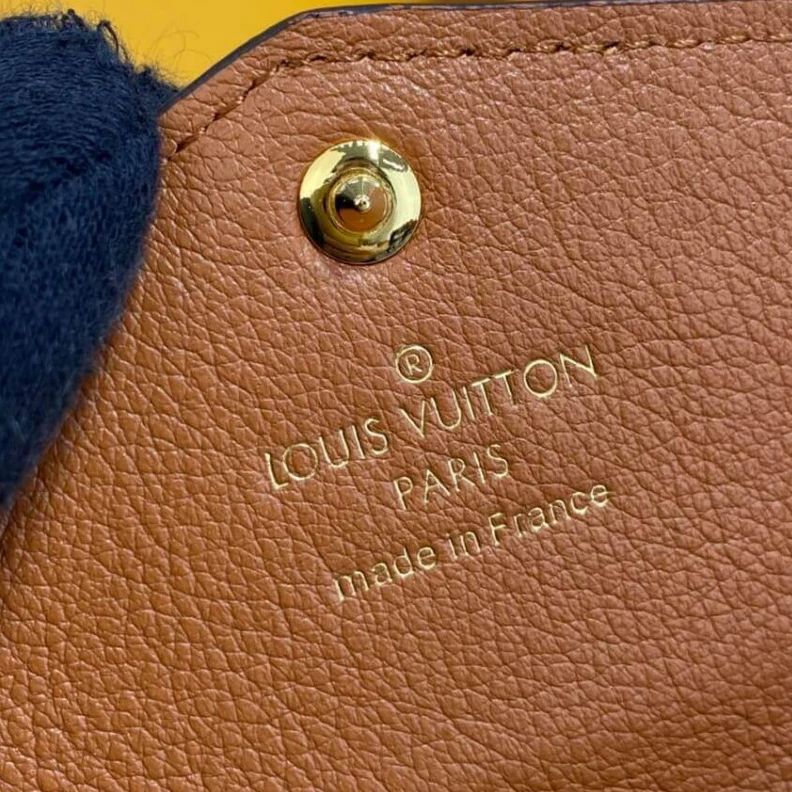 Lv belts replica Goldcolor Louis Vuitton Key Pouch Caramel