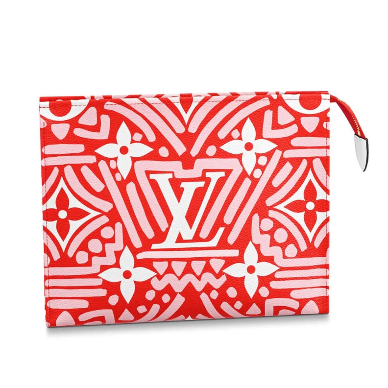 Mythick Monogram Louis Vuitton LV Crafty Toiletry Pouch 26 Red