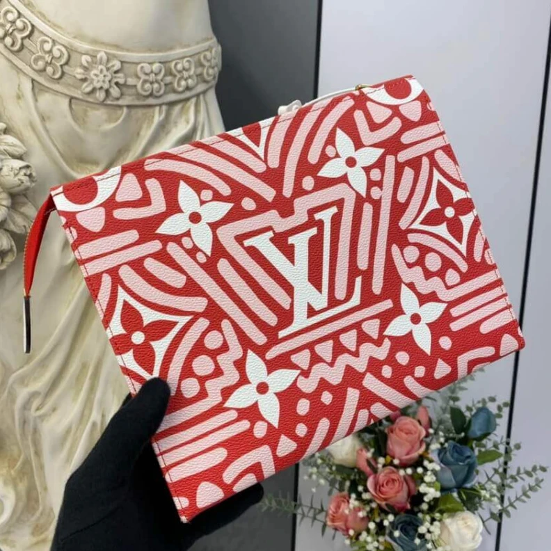 Mythick Monogram Louis Vuitton LV Crafty Toiletry Pouch 26 Red