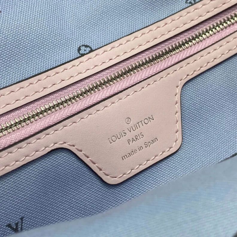 Replica bags Inspired b Louis Vuitton LV Escale Neverfull MM Pastel Pink