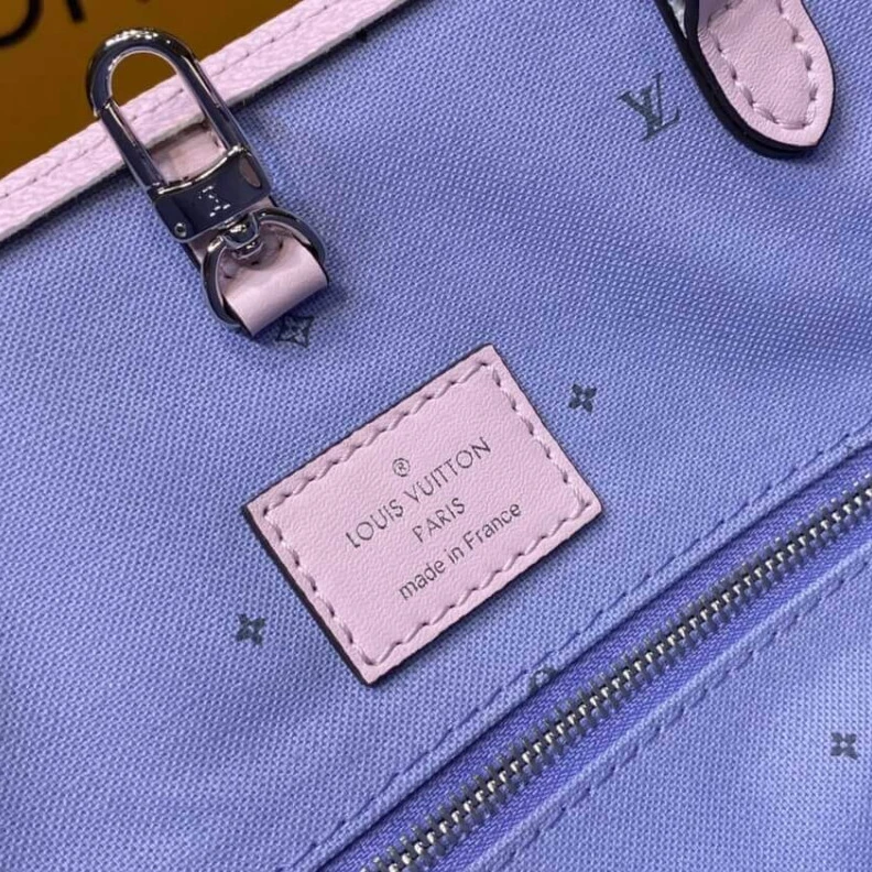 Replica bag Flat zipp Louis Vuitton LV Escale Onthego GM Pastel Pink