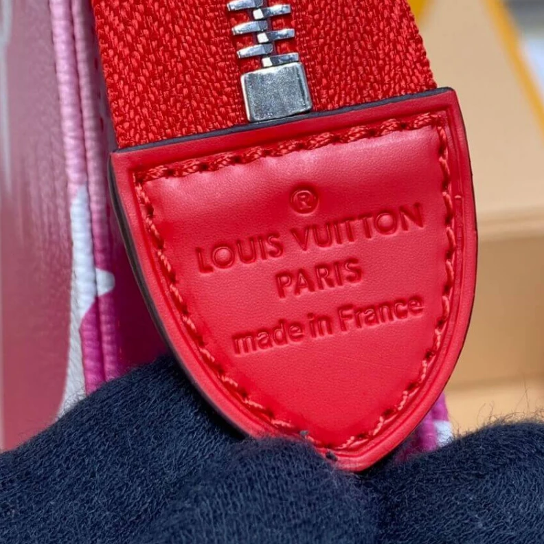 Louis vuitton locations Red pink Louis Vuitton LV Escale Toiletry Pouch 26 Red Pink