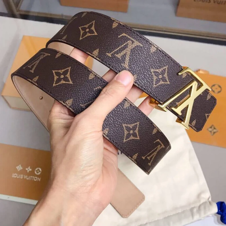 Lv belts replica With its i Louis Vuitton LV Initiales 40mm Belt