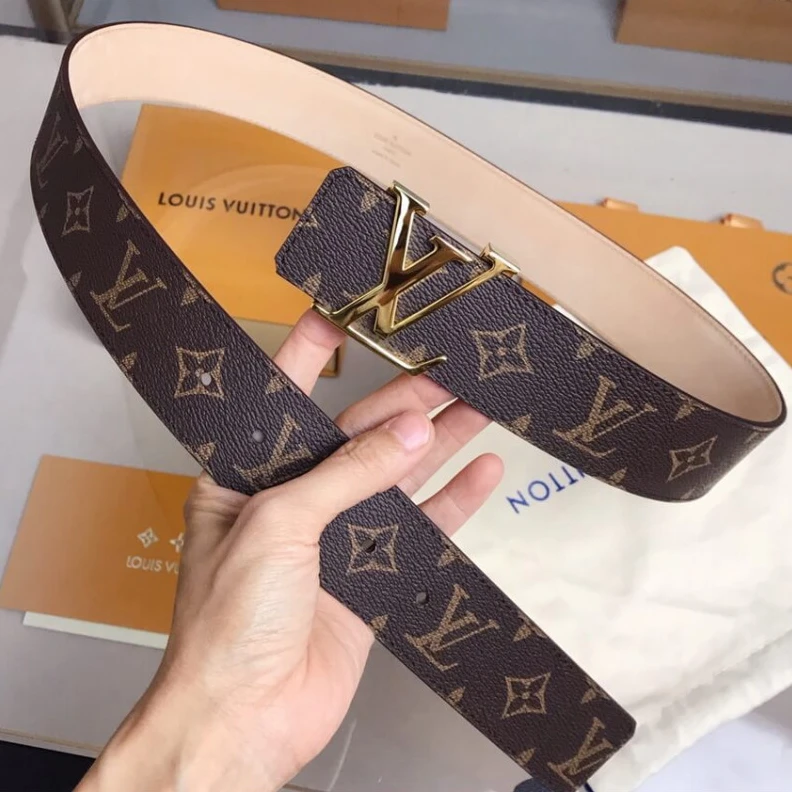 Lv belts replica With its i Louis Vuitton LV Initiales 40mm Belt