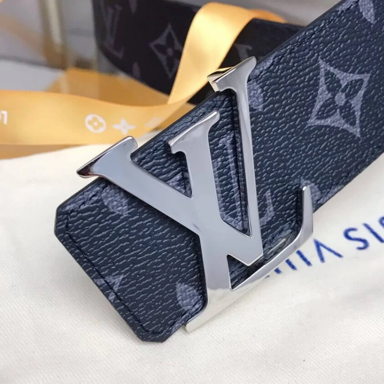 Replica bags lv Monogram Louis Vuitton LV Initiales 40mm Reversible Belt