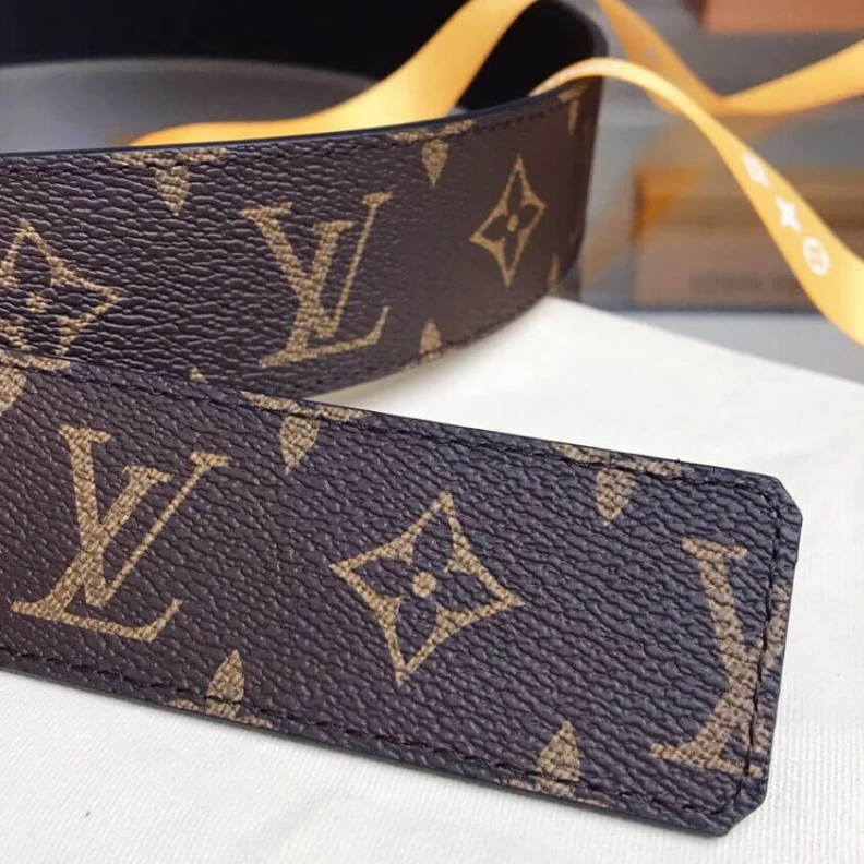 Lv belts replica Shiny sil Louis Vuitton LV Initiales 40mm Reversible Belt