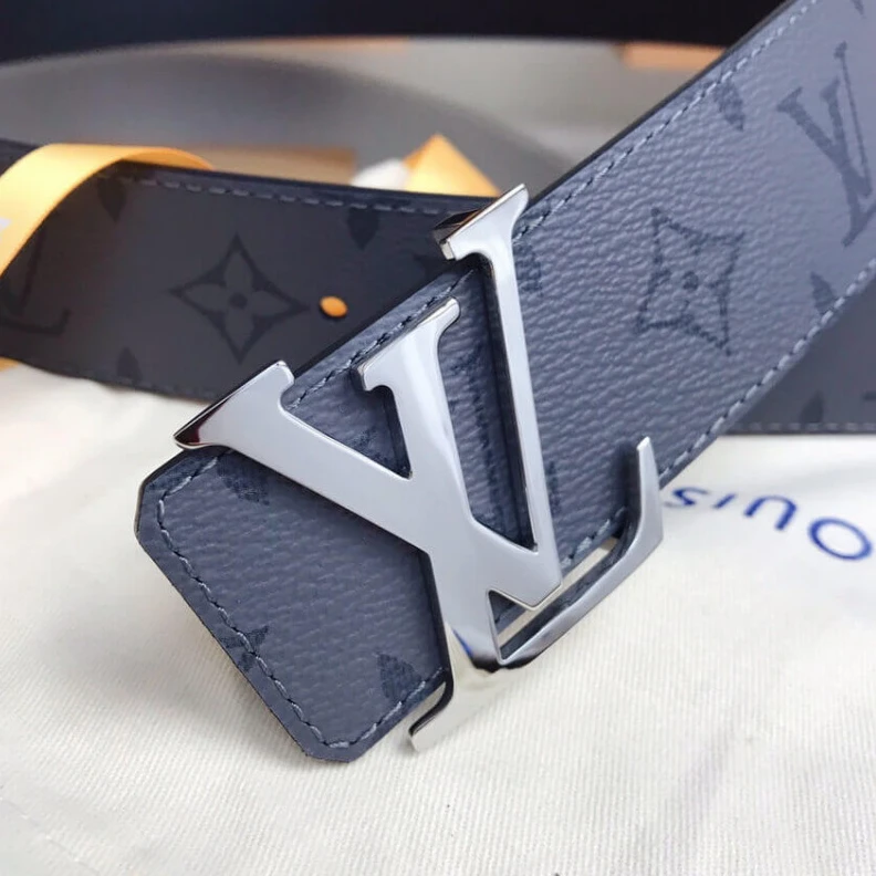 Replica bags lv Monogram Louis Vuitton LV Initiales 40mm Reversible Belt
