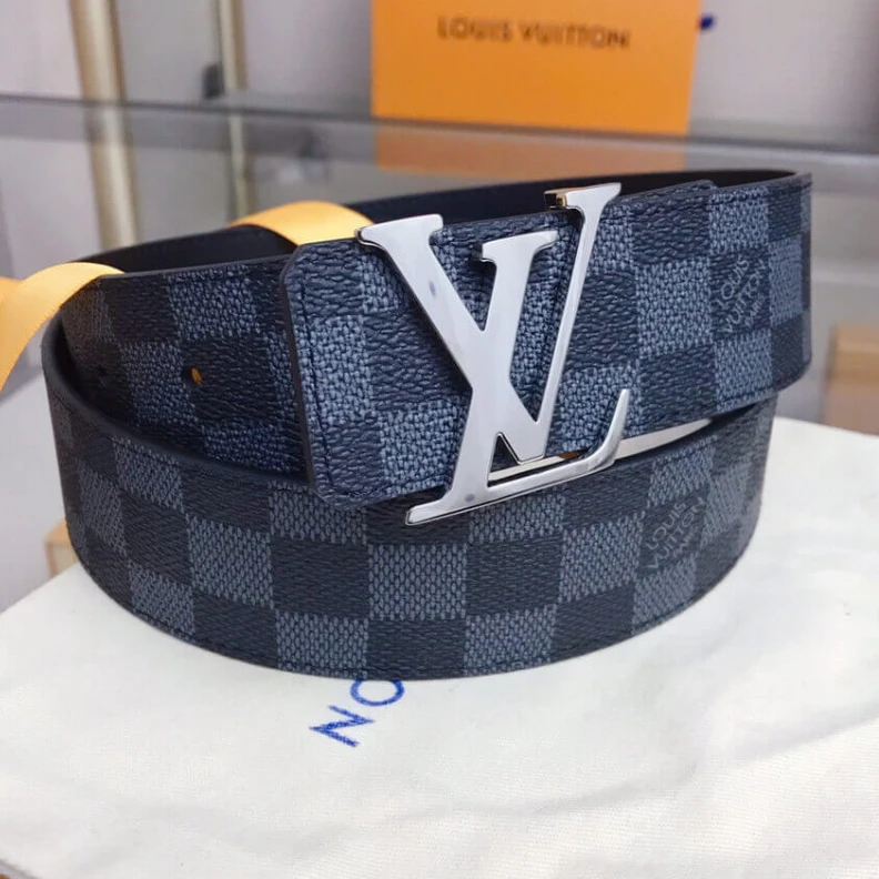 Mythick Damier Gr Louis Vuitton LV Initiales 40mm Reversible Belt