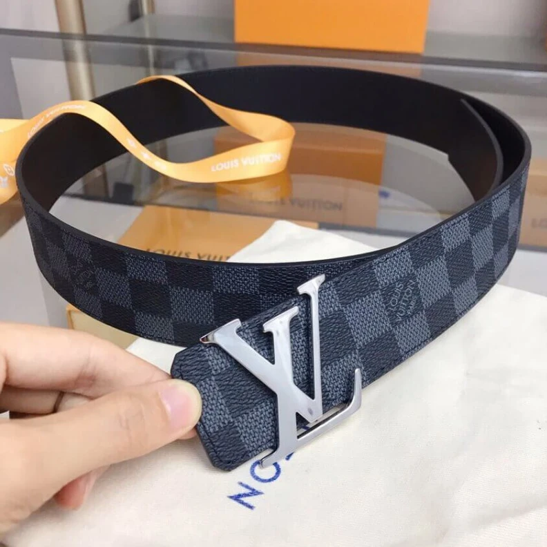 Mythick Damier Gr Louis Vuitton LV Initiales 40mm Reversible Belt