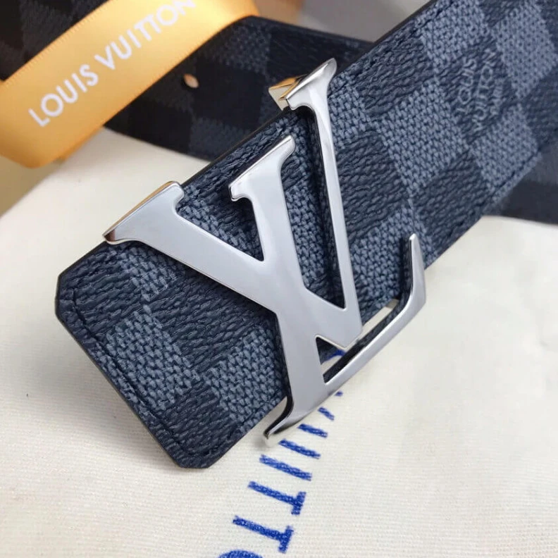 Mythick Damier Gr Louis Vuitton LV Initiales 40mm Reversible Belt