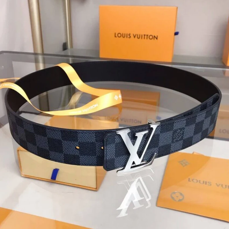 Mythick Damier Gr Louis Vuitton LV Initiales 40mm Reversible Belt