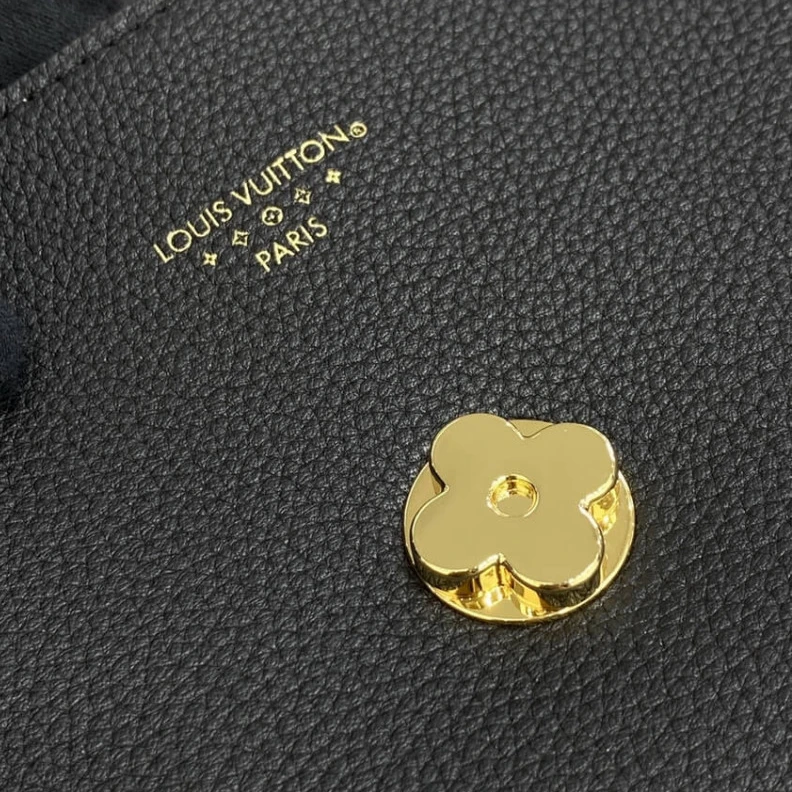 Lv belts replica Grained c Louis Vuitton LV Pont 9 Soft MM Black