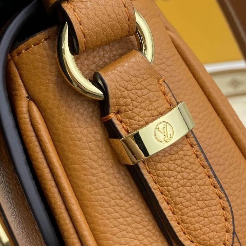 Lv belts replica Louis Vuitton LV Pont 9 Soft MM Sienne Doree