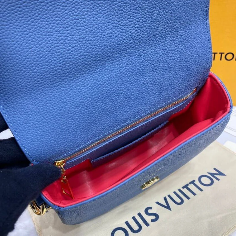 Louis vuitton locations Louis Vuitton LV Pont 9 Soft PM Blue