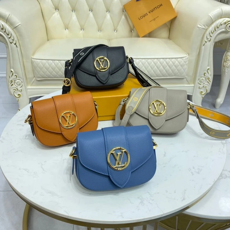 Louis vuitton locations Louis Vuitton LV Pont 9 Soft PM Blue