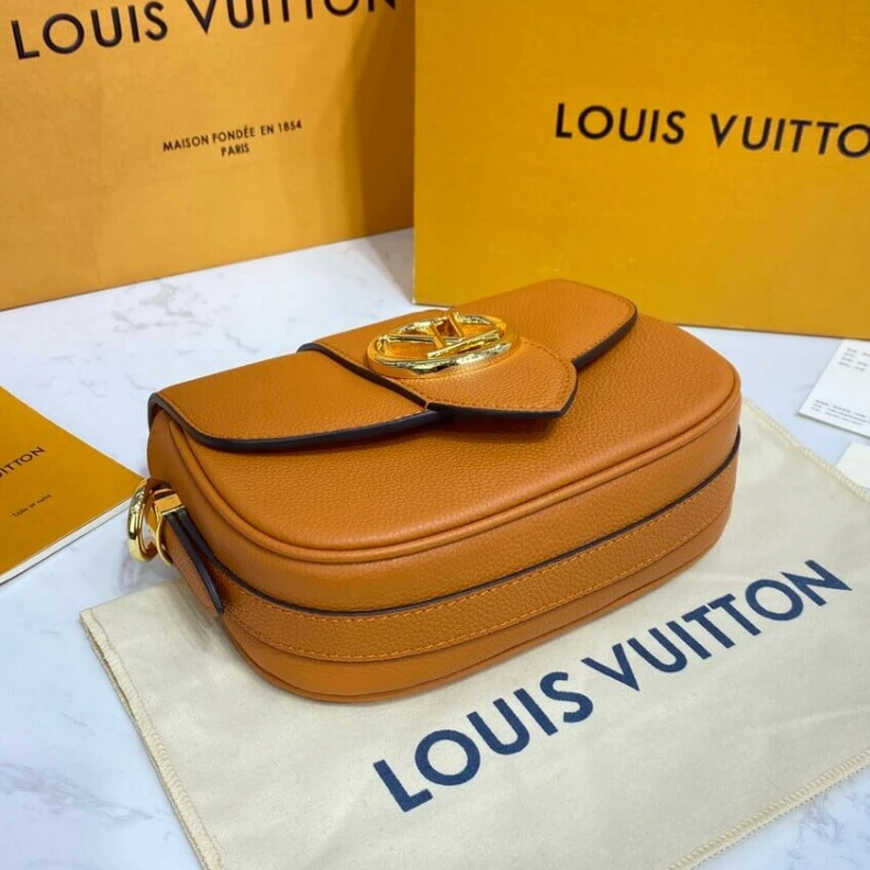 Mythick Louis Vuitton LV Pont 9 Soft PM Golden Siena
