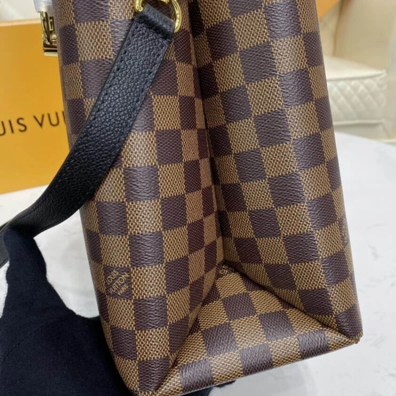 Mythick.ru Goldcolor LV LV Riverside Bag Damier Ebene Black