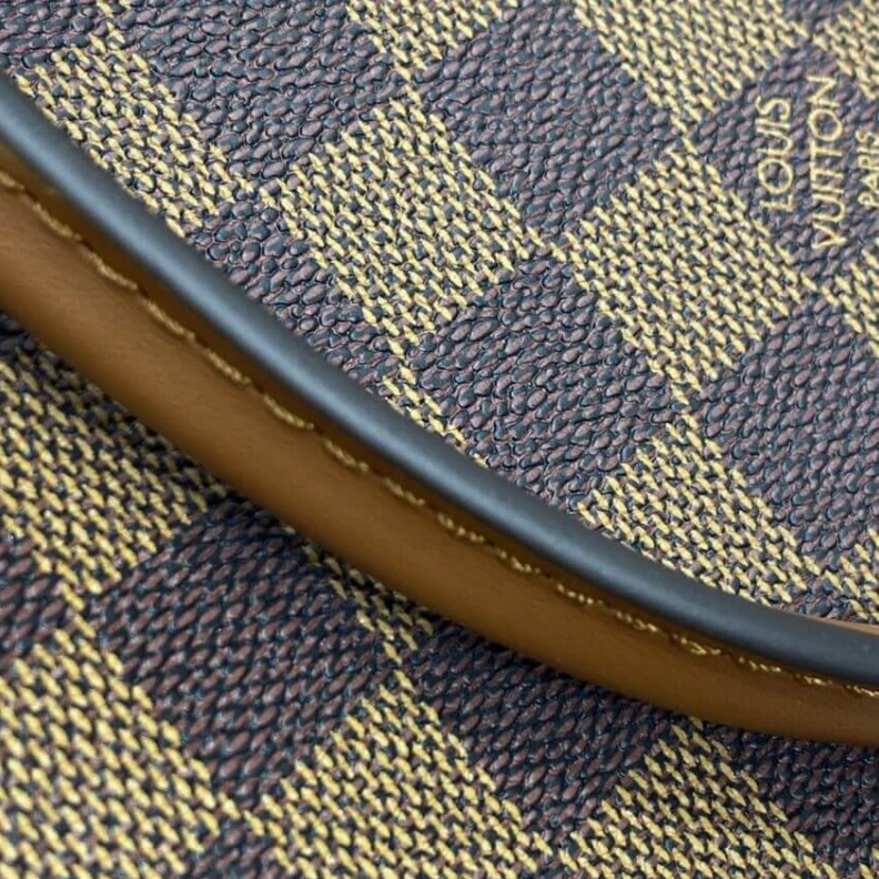 Replica bags Goldcolor Louis Vuitton LV Riverside Bag Damier Ebene Creme
