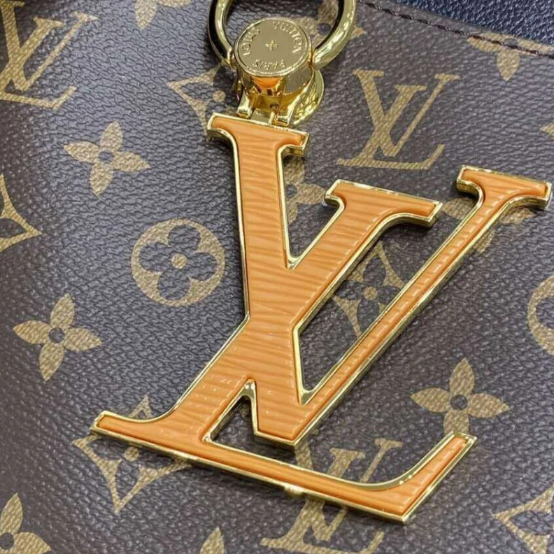 Top lv 5 protect Louis Vuitton LV Riverside Bag Monogram Canvas Black