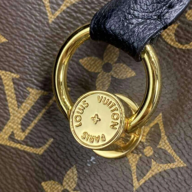 Top lv 5 protect Louis Vuitton LV Riverside Bag Monogram Canvas Black