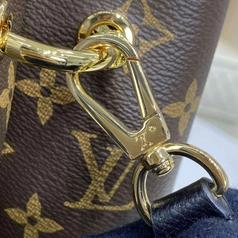 Top lv 5 protect Louis Vuitton LV Riverside Bag Monogram Canvas Black