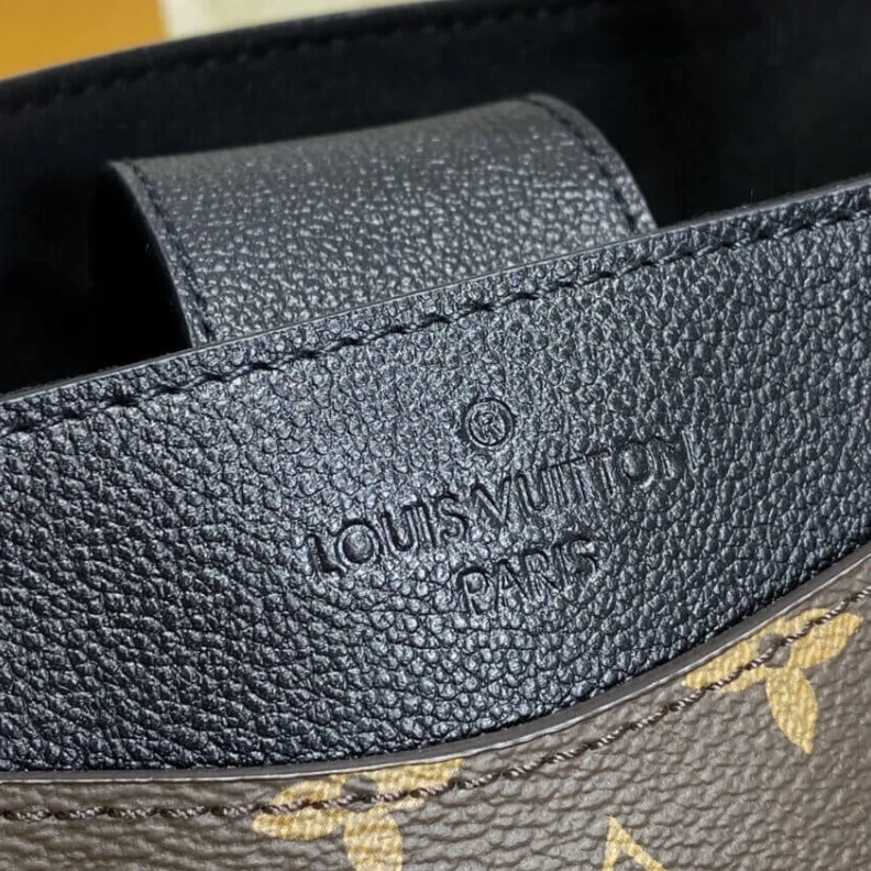 Top lv 5 protect Louis Vuitton LV Riverside Bag Monogram Canvas Black