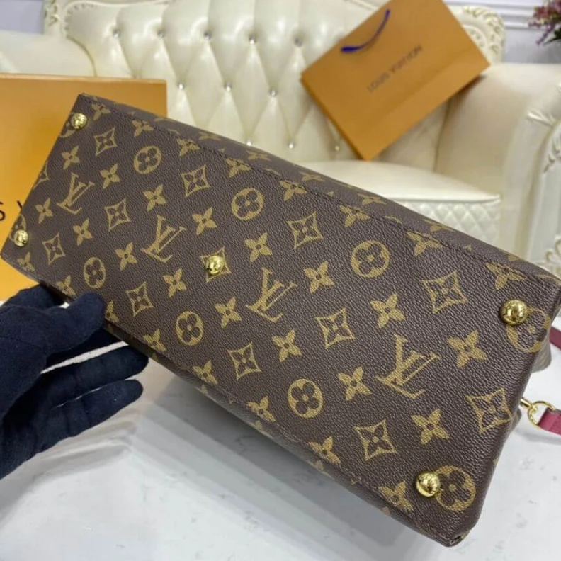 Replica bags lv Combining Louis Vuitton LV Riverside Bag Monogram Canvas Fuchsia