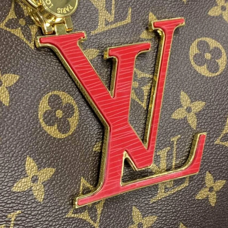 Replica bags lv Combining Louis Vuitton LV Riverside Bag Monogram Canvas Fuchsia